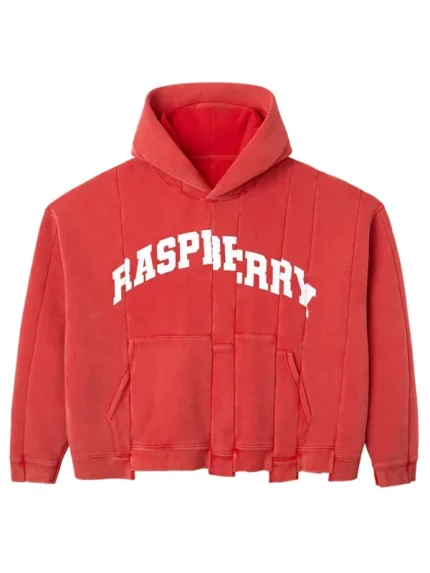 GV Gallery Raspberry Hills Hoodie Red Spliced