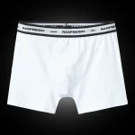 RASPBERRY HILLS WHITE BRIEFS BOXER