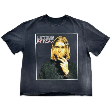 GV Gallery Raspberry Hills Kurt Cobain Black Tee