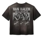 Gold+Vintage Gallery Raspberry Hills Balance Van Halen Tee Black