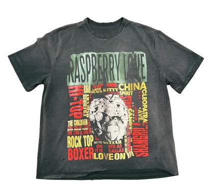 Gold+Vintage Gallery Raspberry Hills Tee‘Love