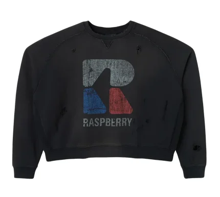 Gold+Vintage Raspberry Hills Shirt Logo