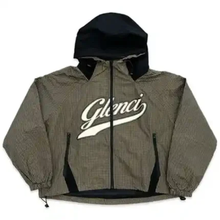 GV Gallery Raspberry Hills Glenci Windbreaker Plaid Jacket