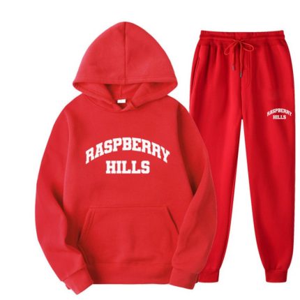 Raspberry Hills Classic Tracksuit Red
